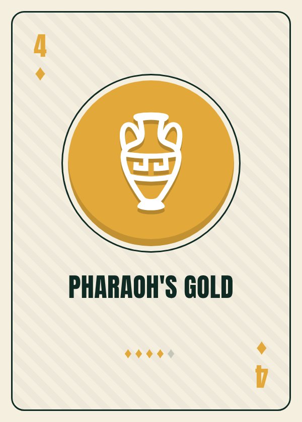 Pharaoh's Gold card