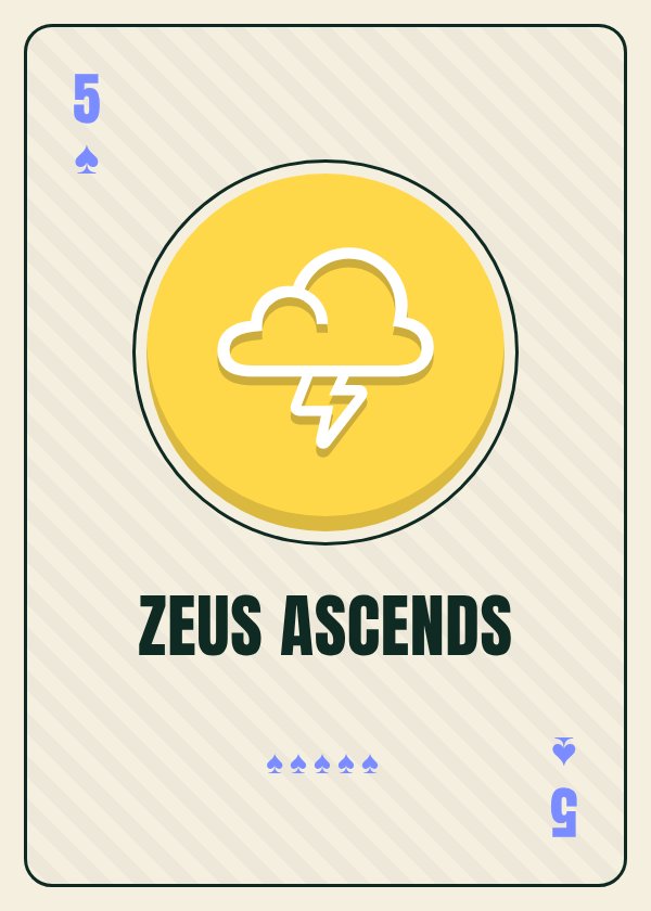 Zeus Ascends card